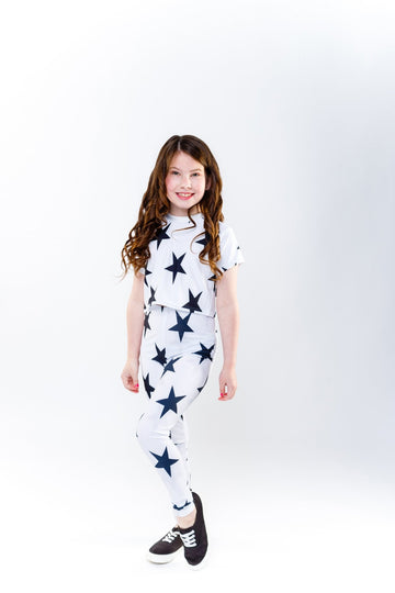 Fallon Girl’s Top and Leggings Set